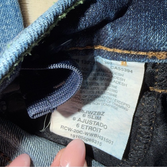 Cinch & Wrangler Retro Kids Western Blue Jeans size 6 Slim - Picture 9 of 9